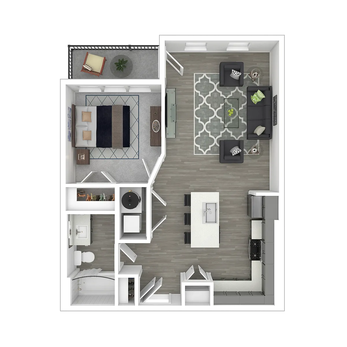 Floor plan A2 Pearl