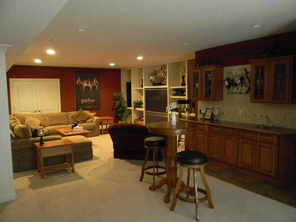 Lower level bar