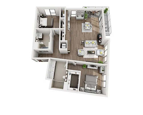 Floor plan B2A