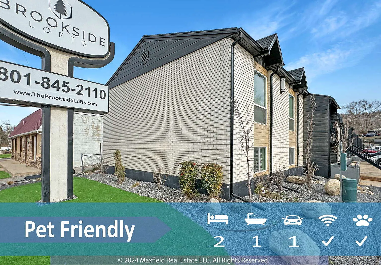 2 bed, 1.0 bath, 870 sqft, $1,050 — Photo 2