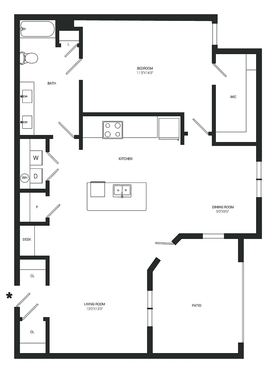 Floor plan Daisy