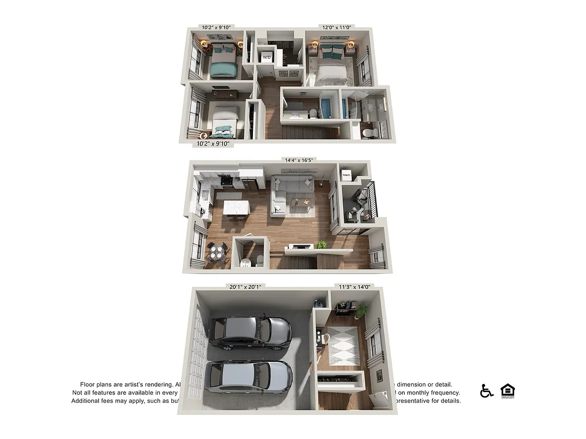 Floor plan TH1
