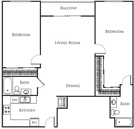 Floor plan Deco