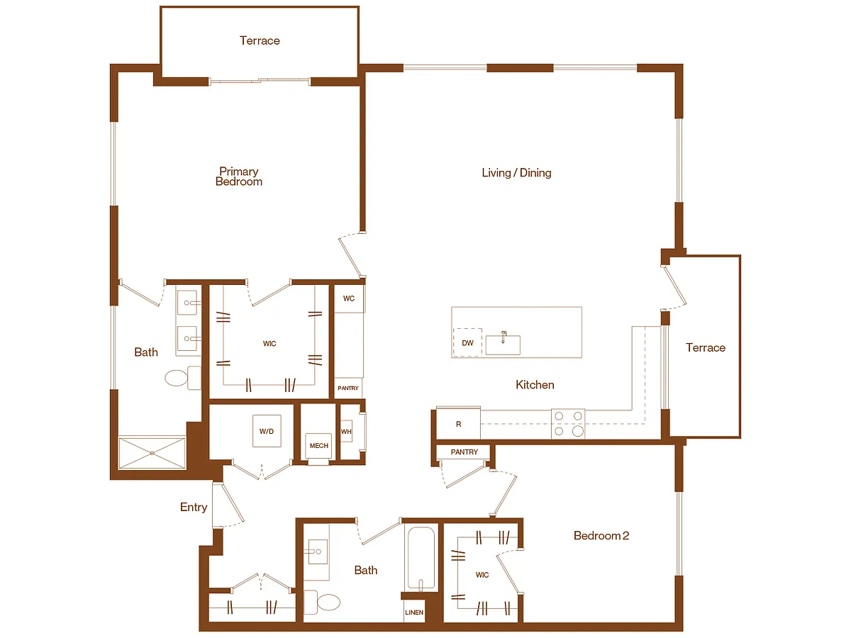 Floor plan B21
