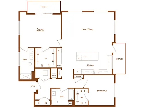 Floor plan B21