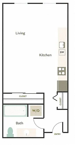 Floor plan Studio - A1