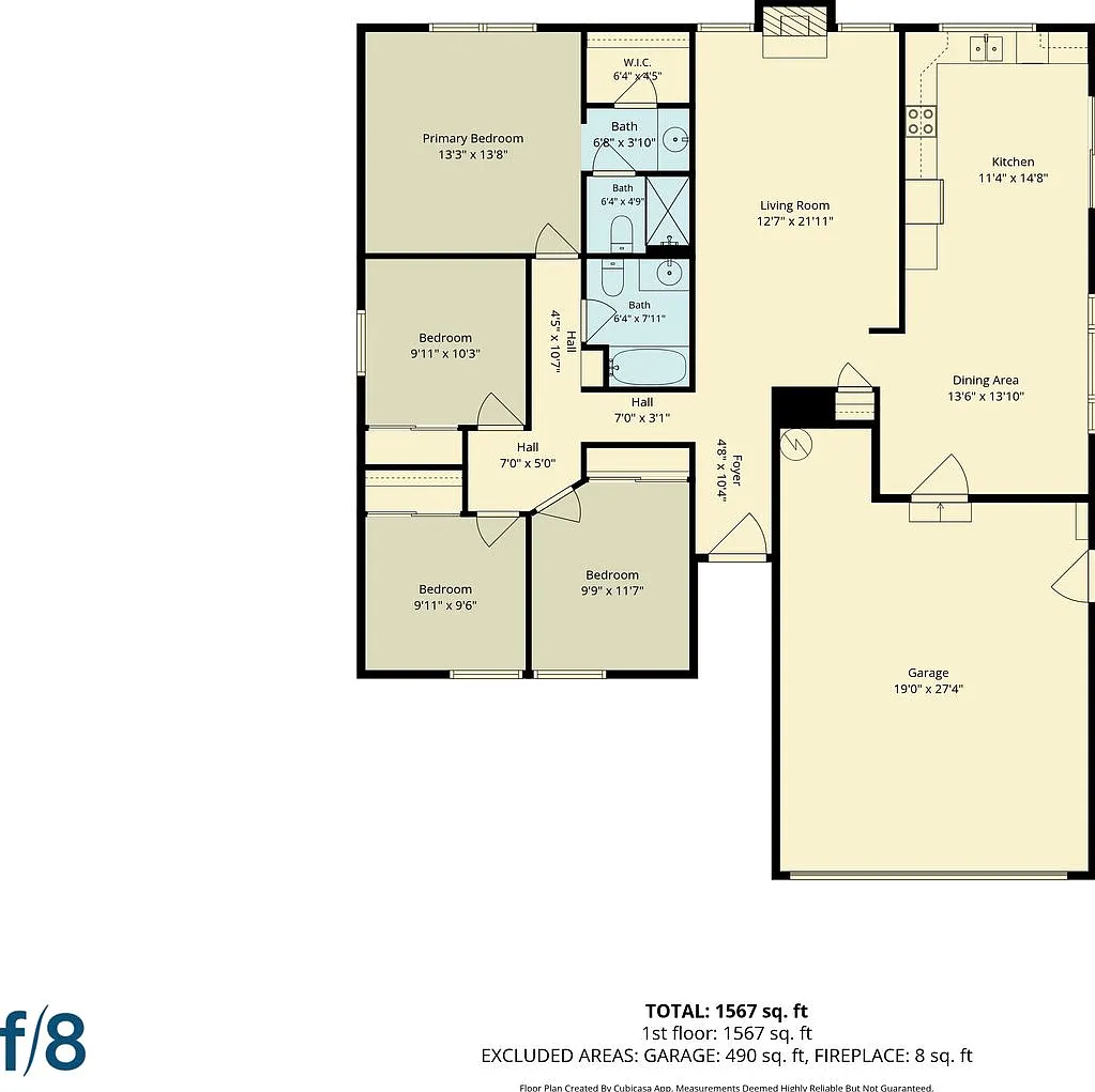 Move-In Ready Single-Story Home with Fresh Finishes and Turf Yards — Photo 3