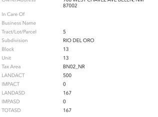 0 Rio Del Oro Loop #5, Belen, NM 87002