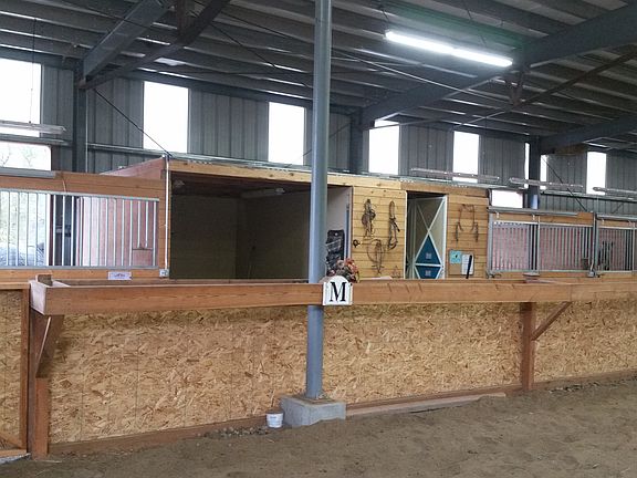 West side, 8 stalls total