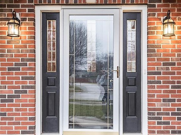 Newer Lighting adds a soft glow to the Main Entry.