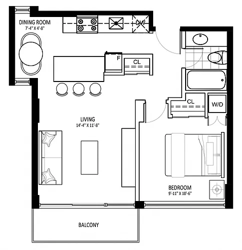 Floor plan 803
