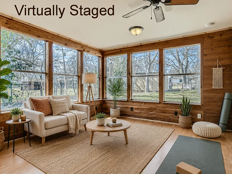 Sunroom / Bonus Room (virtually staged)