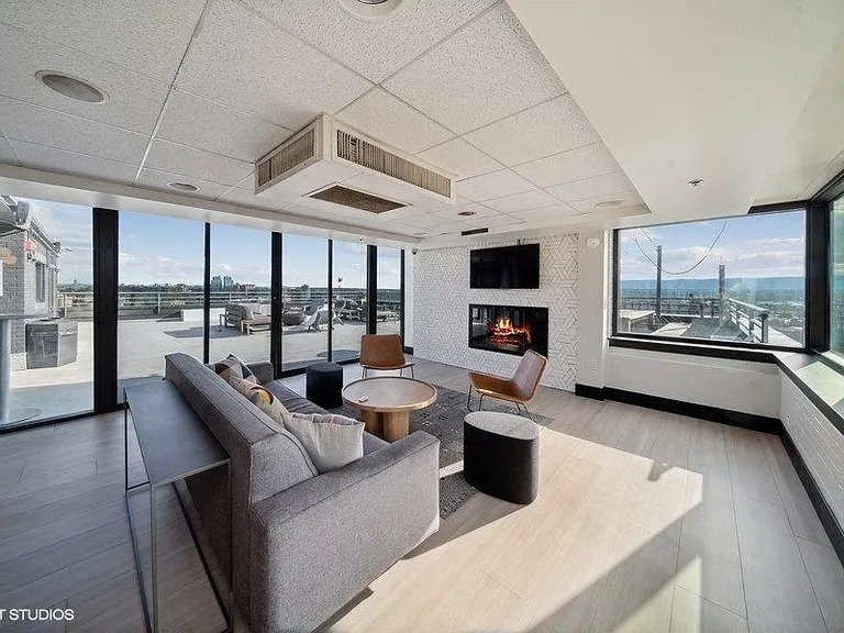 Second lounge area for residents to enjoy at Archer Tower in Denver, CO