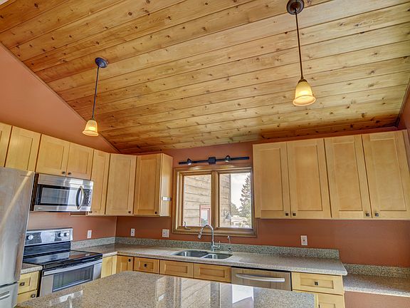 Wood Ceiling In Kitchen