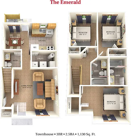 Floor plan The Emerald