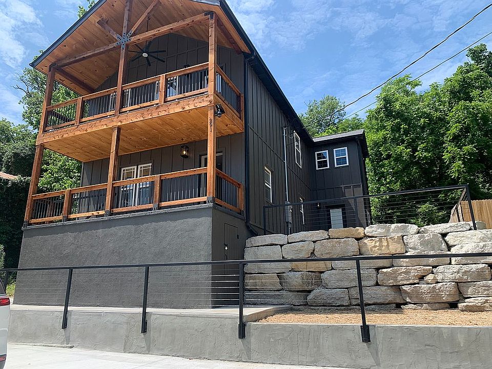 Front of new construction