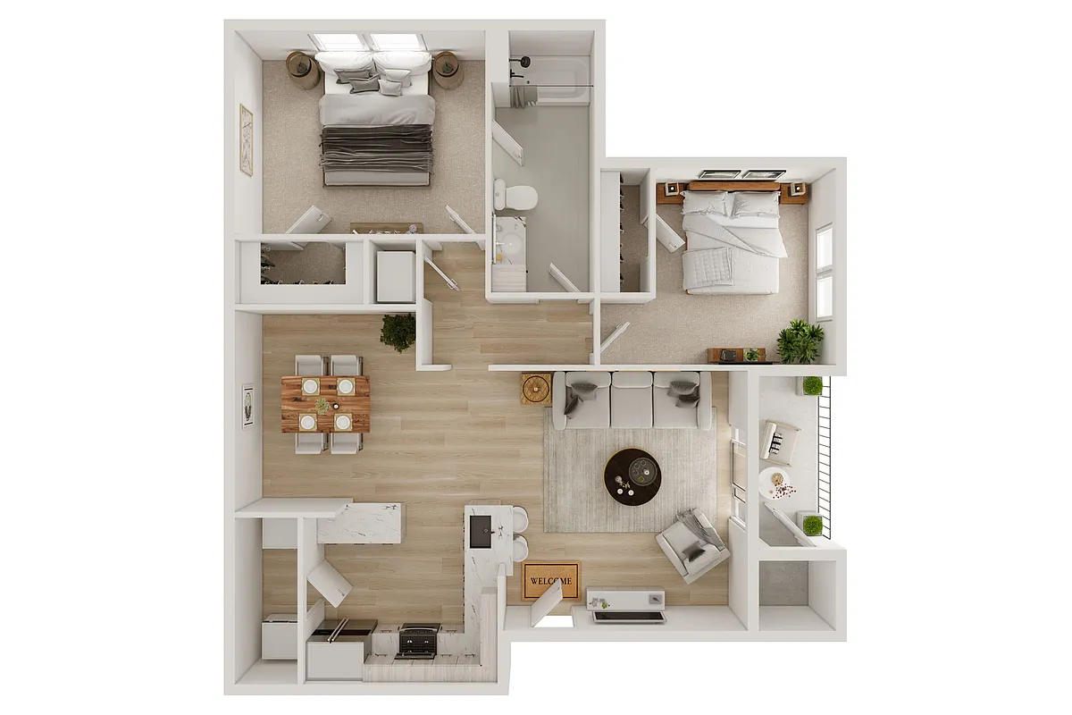 Floor plan B1AC0