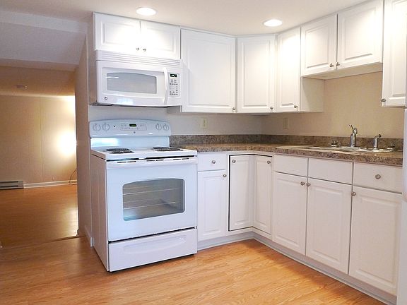 View of kitchen area