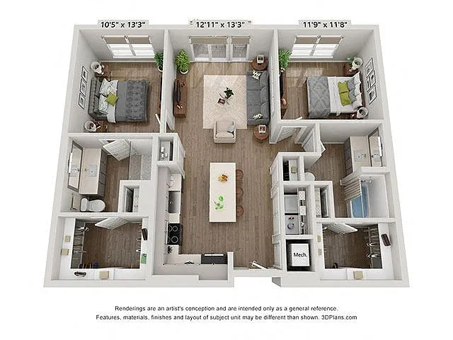 Floor plan B1