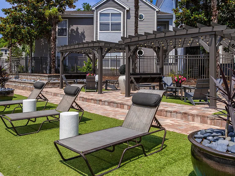 Stretch out and soak up the Florida sunshine on our poolside loungersperfect for catching rays or curling up with a good book.