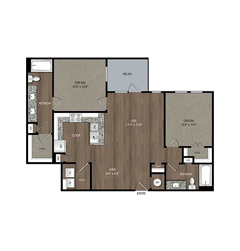 Floor plan B3.a