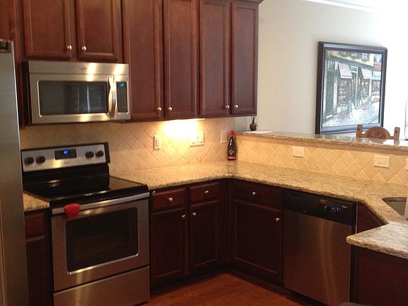 Kitchen with Granite Counter