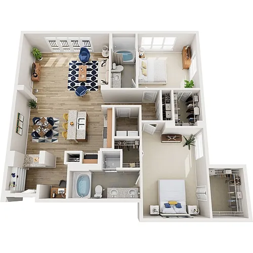 Floor plan B8