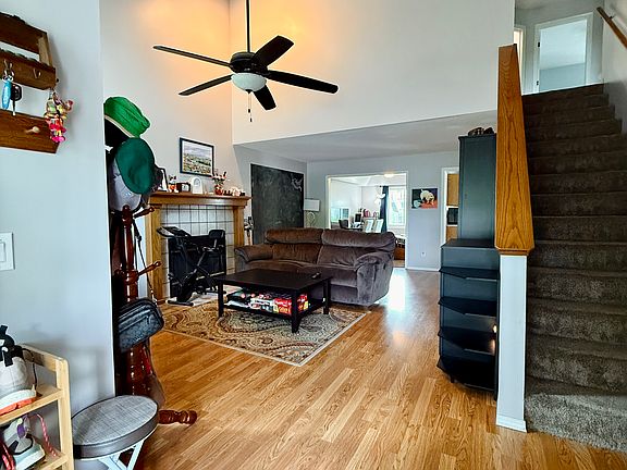 1st floor foyer and living room
