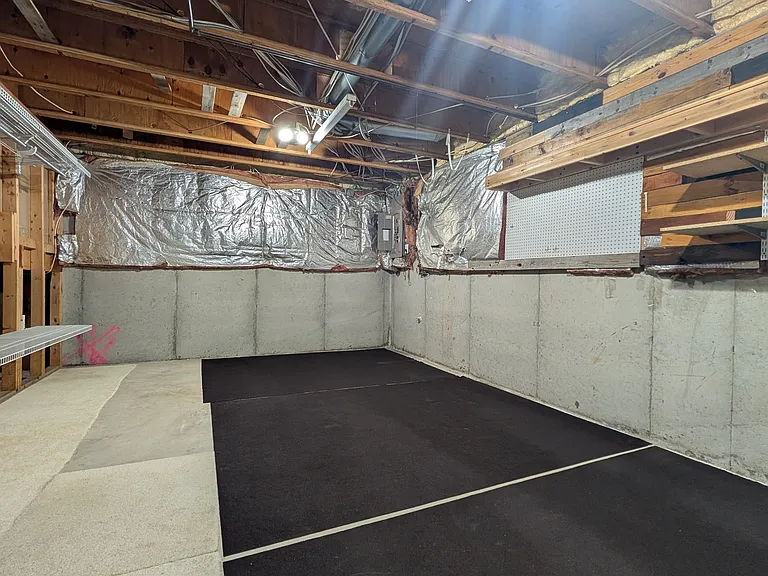 Basement storage