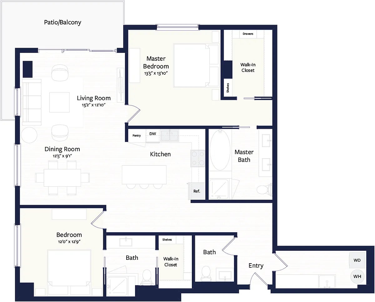 Floor plan B8
