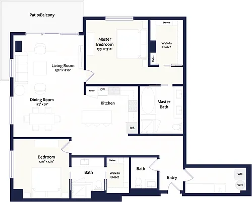 Floor plan B8