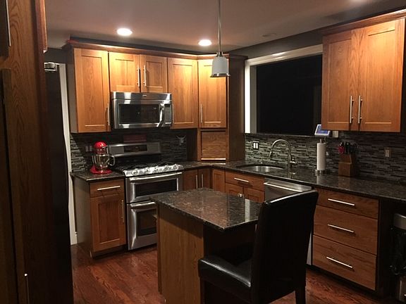 Kitchen, stainless appliance