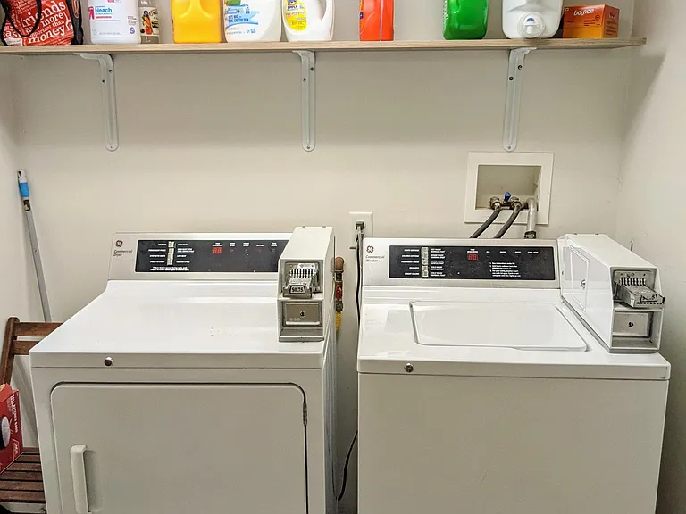 Laundry in the building