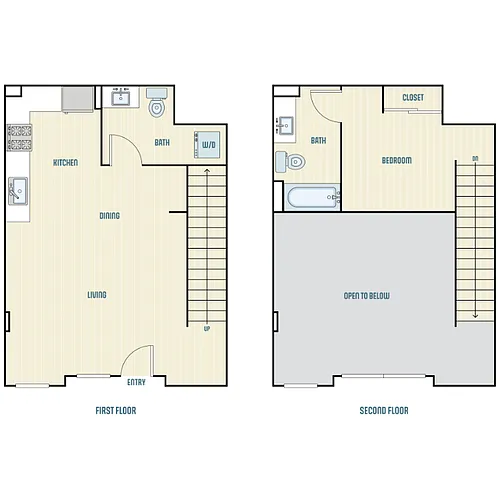 Floor plan The Treehouse (Loft)