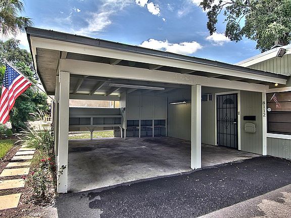 2 car carport with storage