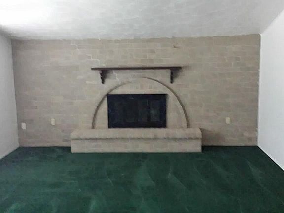 Beautiful Wood Burning Fireplace.