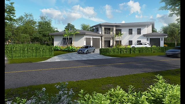 Front Entrance Rendering