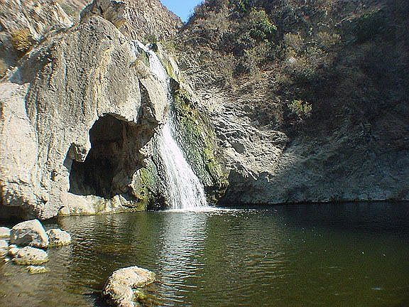 Paradise Falls in nearby Wildwood Park