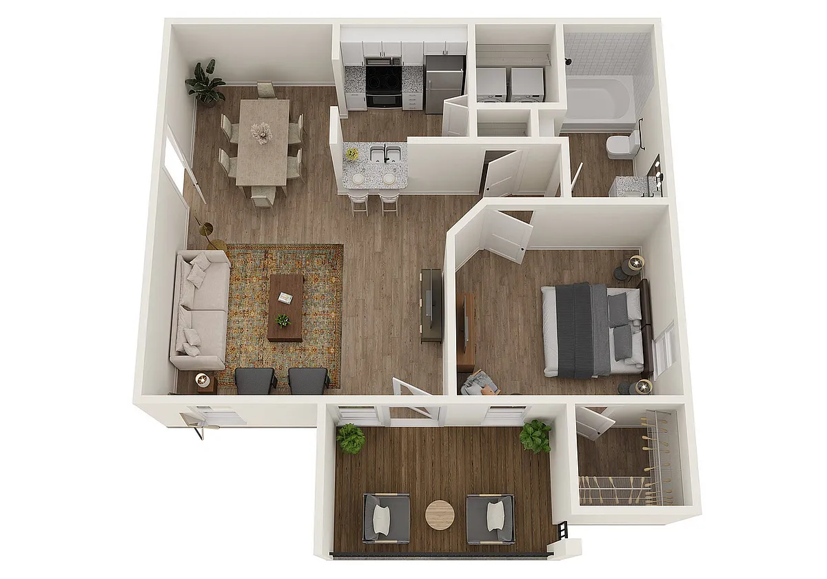 Floor plan The Magnolia