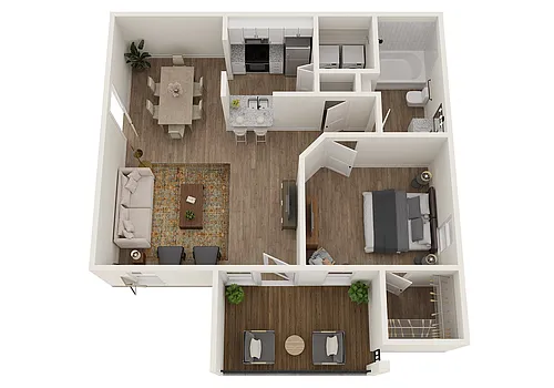 Floor plan The Magnolia