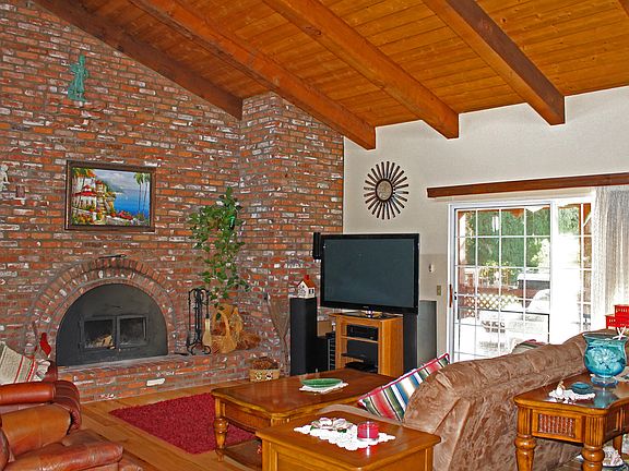 Massive Fireplace in FRm