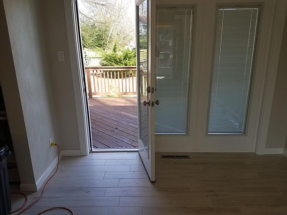 Dining room out to deck