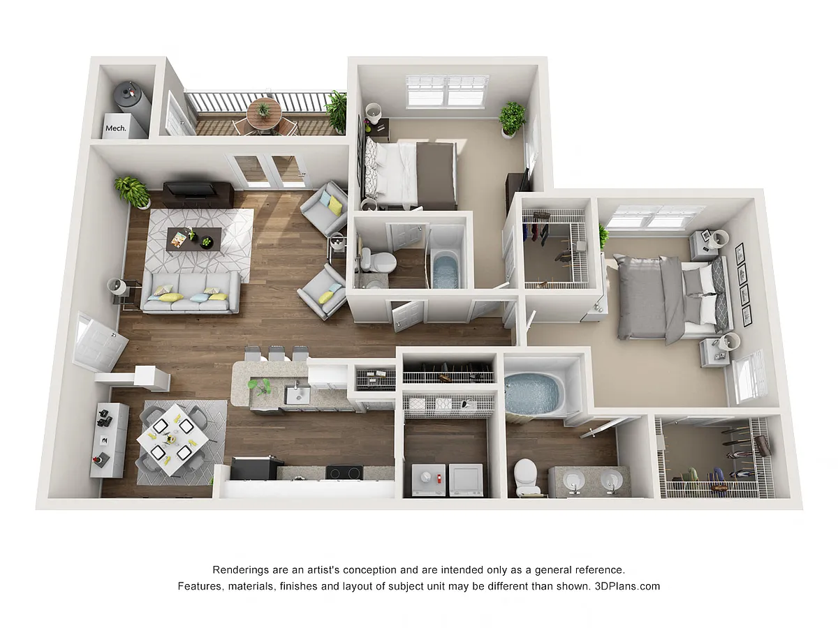 Floor plan The Marlin