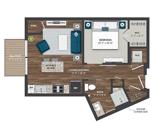 Floor plan B1