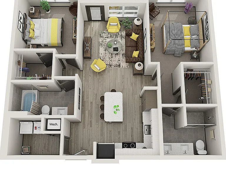 Explore this contemporary floor plan crafted for modern family living. Explore this contemporary floor plan crafted for modern family living.