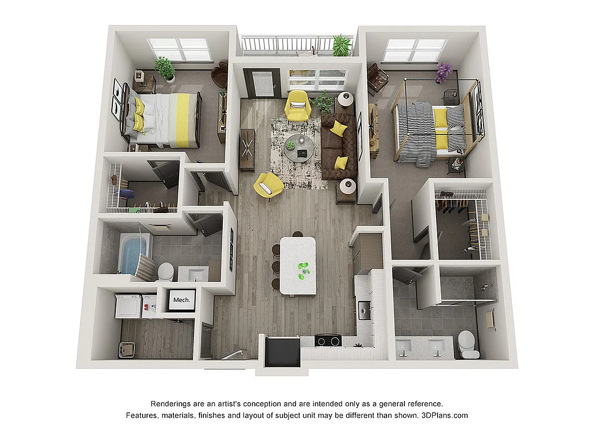 Floor plan B1