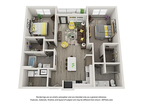 Floor plan B1