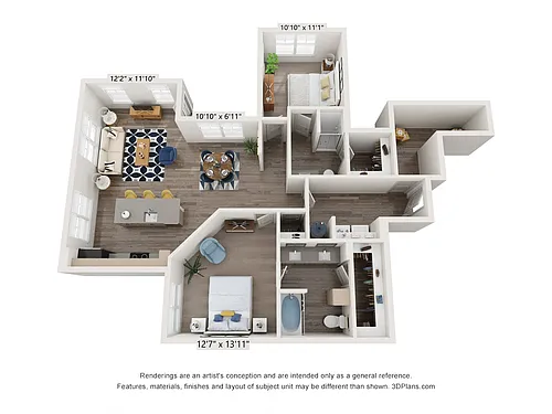 Floor plan Corbett
