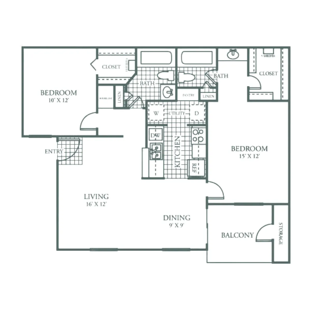 Floor plan B2