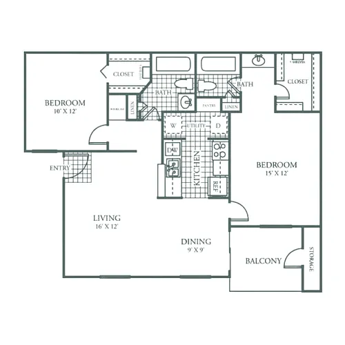 Floor plan B2